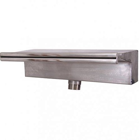 Cascata para Piscinas - Aço Inox 304 - Embutir - Compacta 40 cm