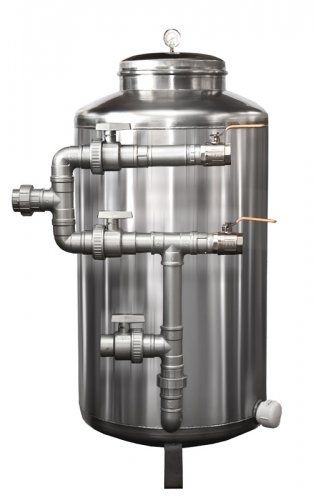 Filtros de Água Potável - Filtro Central - Aço Inox 304 - Pirafiltro - FCI 15000