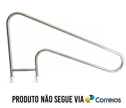 Corrimão para Piscinas - Aço Inox 304 - 1 1/2 - ESPANHA