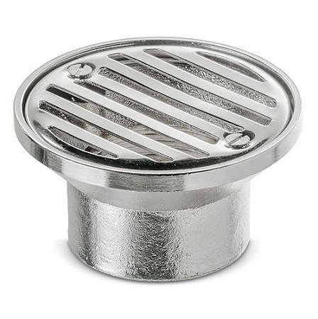 Ralo Quebra Ondas Redondo - Metalico - 1 1/2 - 50 mm para Alvenaria - Nautilus