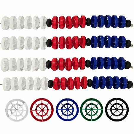 Raia Flutuante - Anti-Marola - 105 mm - Sinalizador para Piscinas - Profissional