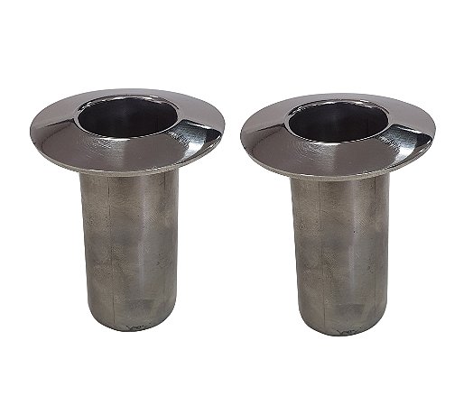 Chumbador - Copo - Aço Inox para Escada - Par