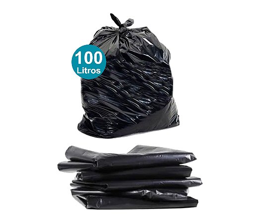 Saco de lixo  100 litros - reforçado - 5 Kg