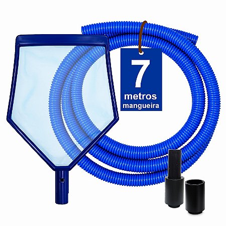 Kit Peneira + Mangueira 7 M - para piscinas infláveis