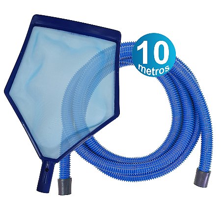 Kit Peneira + Mangueira 10 M - para piscinas infláveis