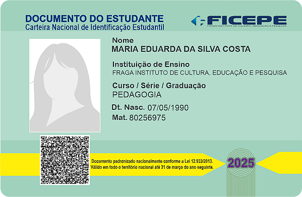 Carteira Estudantil FICEPE