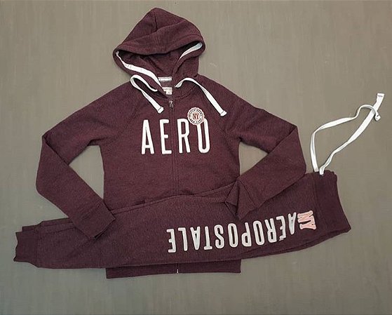 conjunto moletom aeropostale feminino