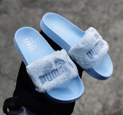 chinelo puma fenty laço