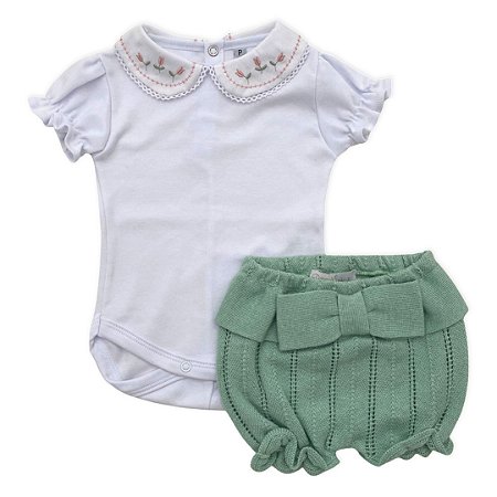 Conjunto Shorts Tricô e Body Bordado - Tam P ao GG - Petit Nini | Oferta de  Acessórios e Roupas para Bebês e Crianças