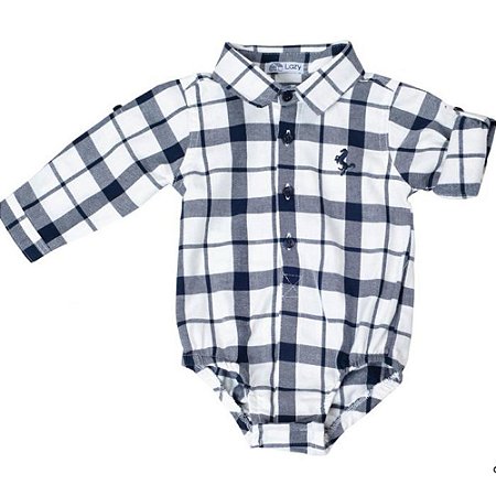 Body Camisa Manga Longa Flanela Xadrez - Petit Nini | Oferta de Acessórios  e Roupas para Bebês e Crianças