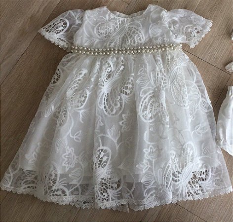 vestido batizado 6 meses