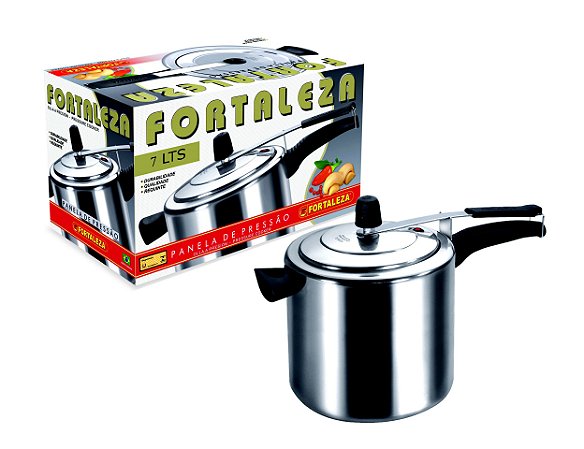 Panela de Pressão 7 L Polida - Fortaleza