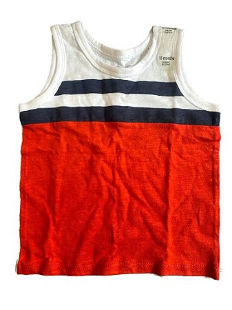 Regata Algodão Listrada