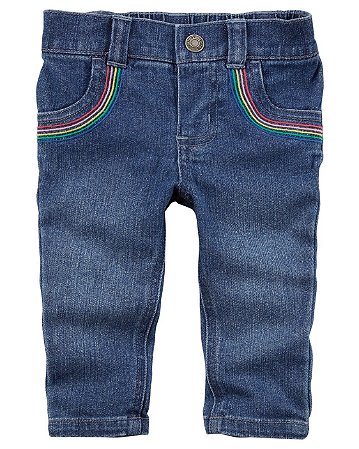 Calça Jeans Rainbow