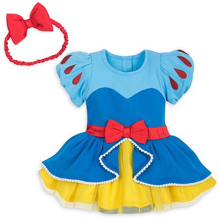 vestido branca de neve disney