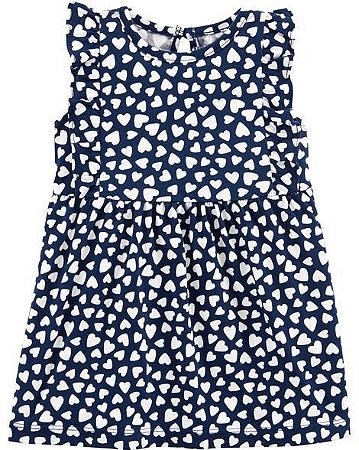 Vestido Jersey Coração