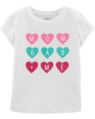 Camiseta Jersey Coração