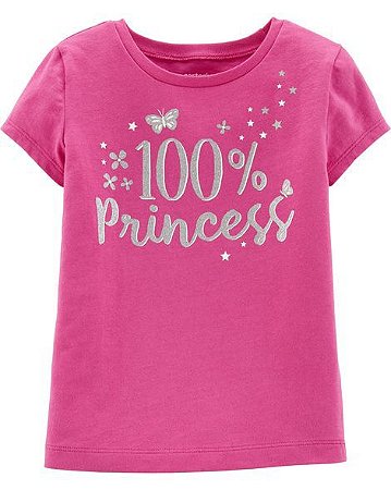 Camiseta Borboleta 100% Princesa