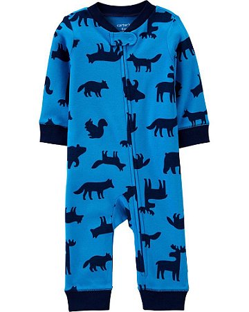 Macacão Sem Pezinho Criaturas do Bosque