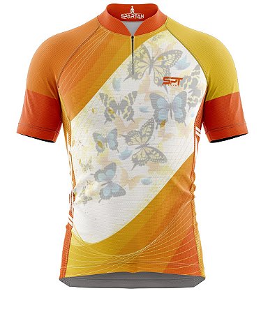 Camisa de Ciclismo Manga Curta Proteção Solar FPU 50+ Marca Spartan Coleção New Ref. 09