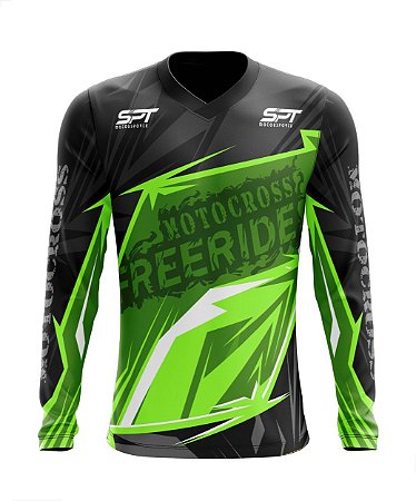 Camisa Motocross Proteção Solar FPU 50+ Spartan Ref. 21