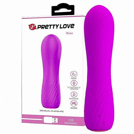 Massageador Feminino Recarregável - Beau - Pretty Love