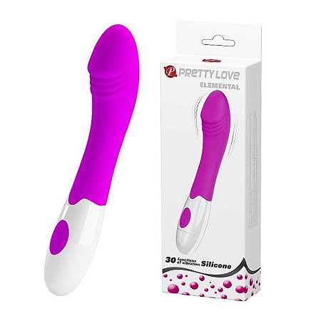 Pretty Love Elemental de Silicone com 30 Modos de Vibração