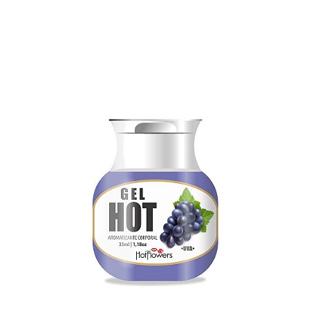 Gel Aromatizante Uva 35ml Hot Flowers