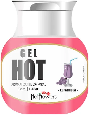Gel Aromatizante Espanhola 35ml Hot Flowers