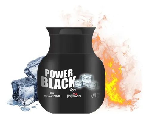 Power Black Ice - Gel 35ml Hot Flowers