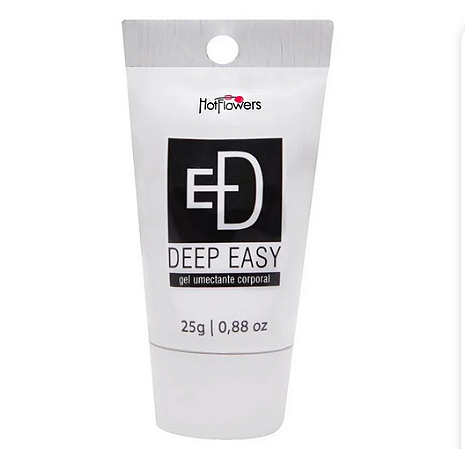 Deep Easy Dessensibilizante Bisnaga Preta 25g Hot FLowers