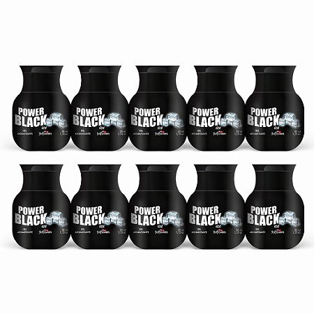Power Black Ice - Gel 35ml Embalagem c/ 10 unid Hot Flowers