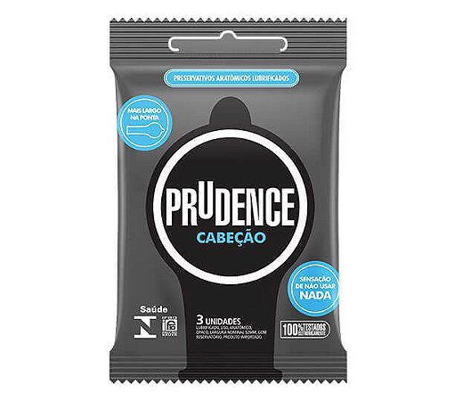 Preservativo Prudence Cabeção 3 unidades