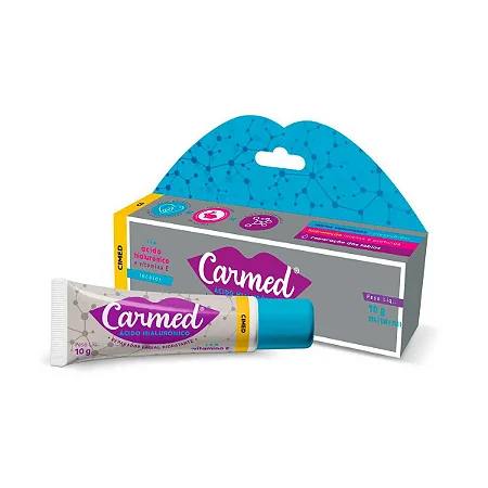 CARMED ÁCIDO HIALURÔNICO e VITAMINA E HIDRATANTE LABIAL10g