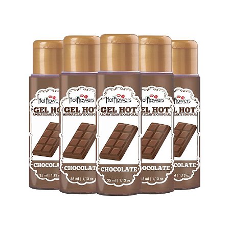 Gel Aromatizante Chocolate 35ml - KIT 10UN