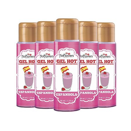 Gel Aromatizante Espanhola 35ml - KIT 10UN