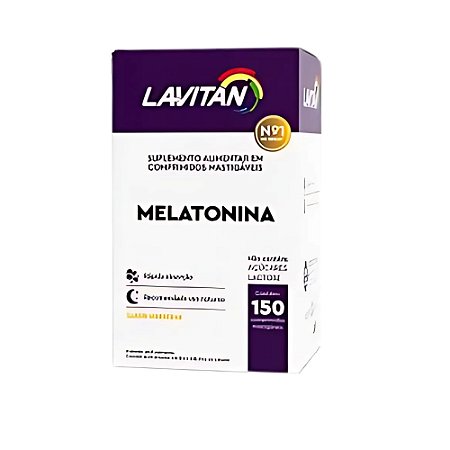 Lavitan - Melatonina Suplemento Alimentar Sabor Maracuja