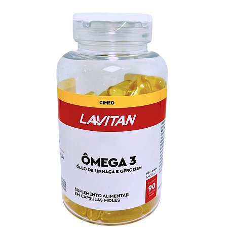 Ômega 3 Mais 4800mg Lavitan 90 Cápsulas Gelatinosas