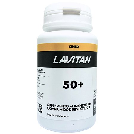 Lavitan Senior 50+ Para homens e Mulheres 60 comp