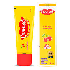Carmed Gel Dental com Fluor + Anticaries Fini Cereja