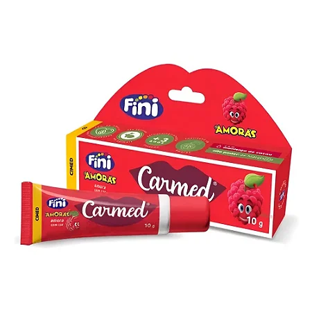 Carmed Fini Amoras Hidratante Labial Com Cor 10g
