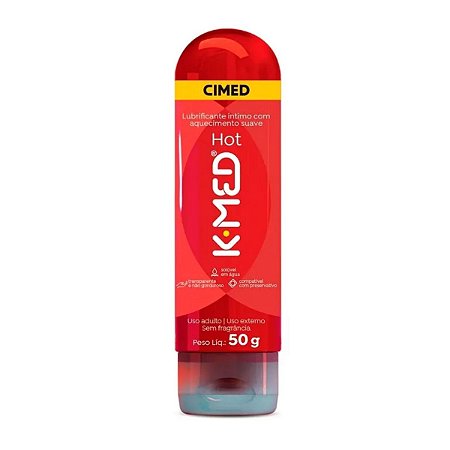 Lubrificante Íntimo K Med Gel Hot  200g