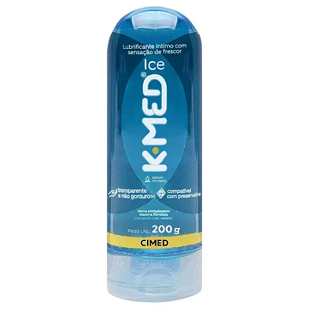 K Med Ice (Refresca) Gel Lubrificante Íntimo á base d'água