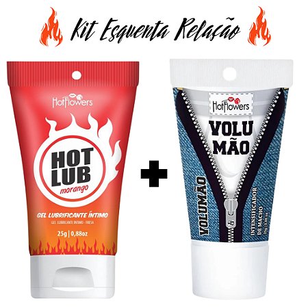 Kit Hot Lub + Volumão Hotflowers