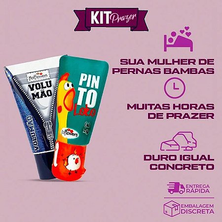 Kit Volumão + Pinto Loko