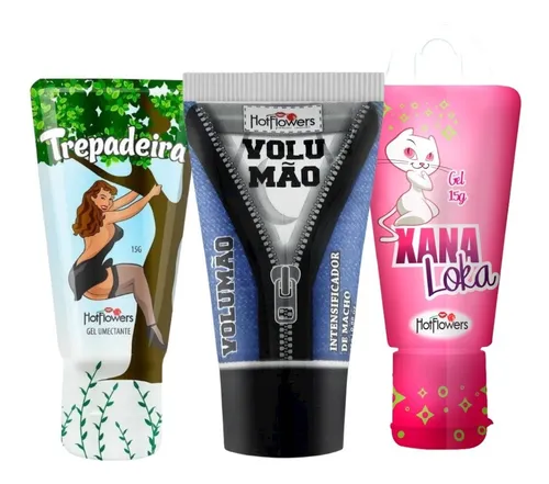 Kit Trepadeira + Volumão + Xana Loka