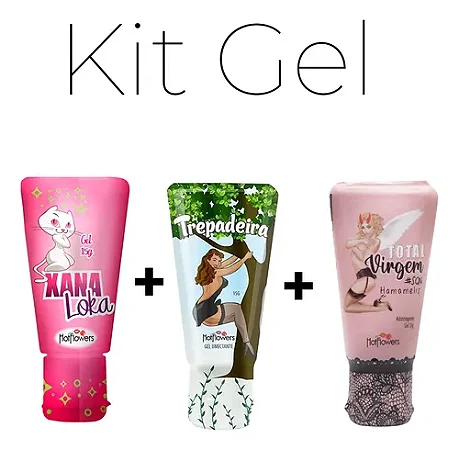 Kit Xana Loka+Trepadeira+Total virgem