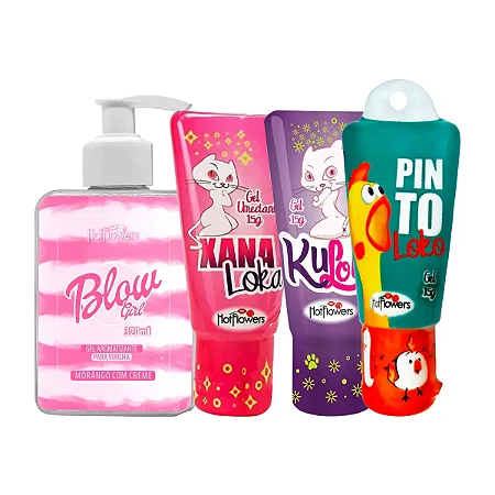 Kit Blow Girl + Xana Loka + KuLoko.+ Pinto Loko Hotflowers