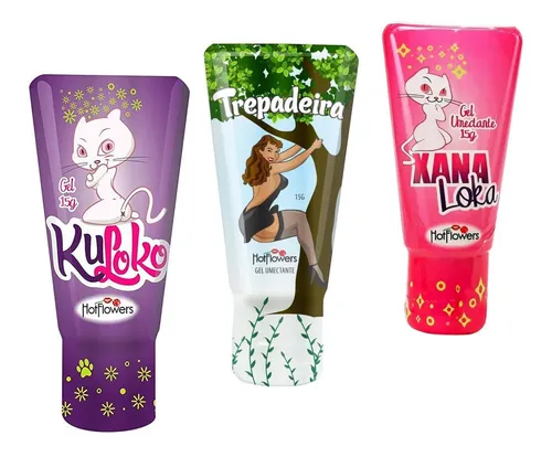 Kit Xana loka + KuLoko + Trepadeira Géis Hotflowers