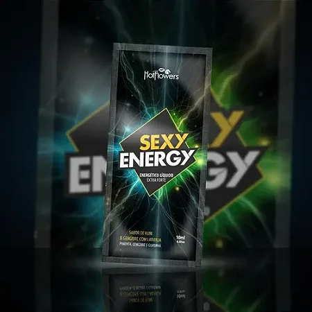 Sachê Sexy Energy - Energetico Liquido